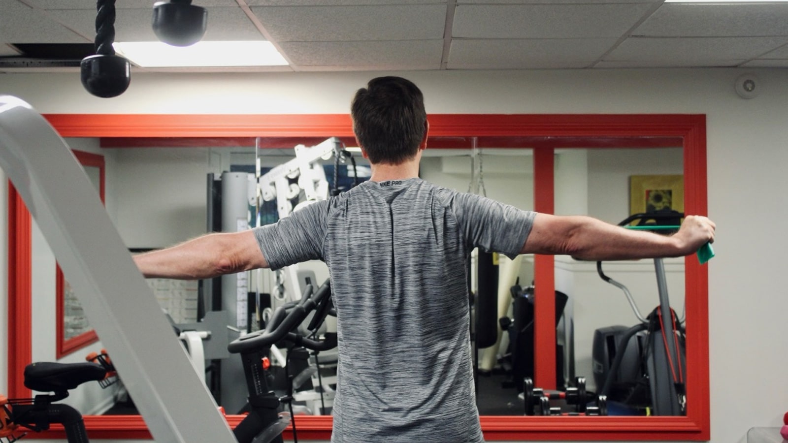 resistance band stretch